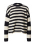 Monki Pulover crem / bleumarin - Pled.ro