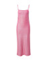 Monki Rochie de cocktail roz deschis - Pled.ro