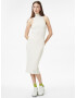 Monki Rochie alb natural - Pled.ro