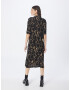 Monki Rochie bej / negru - Pled.ro