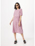 Monki Rochie roz deschis / negru - Pled.ro