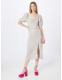 Monki Rochie albastru deschis / portocaliu / roz - Pled.ro