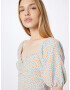 Monki Rochie albastru deschis / portocaliu / roz - Pled.ro