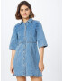 Monki Rochie albastru denim - Pled.ro