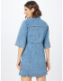 Monki Rochie albastru denim - Pled.ro