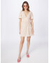 Monki Rochie galben / roz deschis / alb - Pled.ro