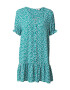 Monki Rochie tip bluză verde jad / mov pastel / alb - Pled.ro