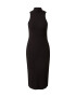 Monki Rochie tricotat negru - Pled.ro