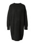 Monki Rochie tricotat negru - Pled.ro