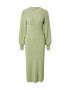 Monki Rochie tricotat verde - Pled.ro