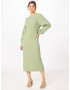 Monki Rochie tricotat verde - Pled.ro