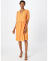 Monki Rochie portocaliu / alb - Pled.ro