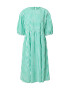 Monki Rochie verde / alb - Pled.ro