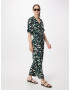 Monki Salopeta verde pin / negru / alb - Pled.ro