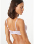 Monki Sutien mov pastel / alb - Pled.ro