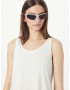 Monki Top alb natural - Pled.ro