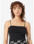 Monki Top negru - Pled.ro