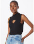 Monki Top negru - Pled.ro