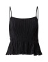 Monki Top negru - Pled.ro