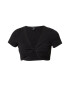 Monki Tricou negru - Pled.ro