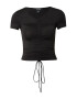 Monki Tricou negru - Pled.ro