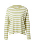 Monki Tricou verde stuf / alb - Pled.ro