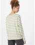 Monki Tricou verde stuf / alb - Pled.ro