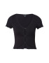 Monki Tricou negru - Pled.ro