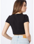 Monki Tricou negru - Pled.ro