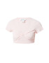 Monki Tricou roz pastel - Pled.ro