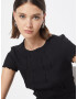 Monki Tricou negru - Pled.ro