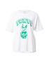 Monki Tricou verde / alb - Pled.ro