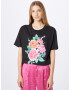 Monki Tricou verde / roz pal / negru / alb - Pled.ro