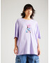 Monki Tricou turcoaz / mov liliachiu / mov orhidee / alb - Pled.ro