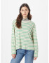 Monki Tricou verde / alb murdar - Pled.ro