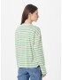 Monki Tricou verde / alb murdar - Pled.ro