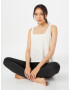 Moonchild Yoga Wear Sport top 'Volume' alb perlat - Pled.ro