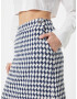 MORE & MORE Fustă 'Houndstooth' bleumarin / alb - Pled.ro