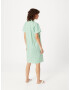 MORE & MORE Rochie tip bluză verde / alb - Pled.ro