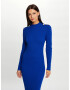 Morgan Rochie tricotat albastru cobalt - Pled.ro