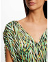 Morgan Rochie verde / negru / alb - Pled.ro