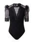 Morgan Tricou body 'DESTIN' negru - Pled.ro