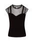 Morgan Tricou 'DALALI' negru - Pled.ro