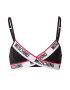 Moschino Underwear Sutien roșu intens / negru / alb natural - Pled.ro