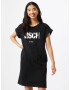 MOSS COPENHAGEN Rochie 'Alvidera' negru / argintiu - Pled.ro