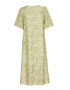 MOSS COPENHAGEN Rochie 'Sandaya' verde / verde deschis / roz / alb - Pled.ro