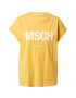 MOSS COPENHAGEN Tricou 'Alva' galben / alb - Pled.ro