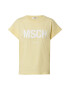 MSCH COPENHAGEN Tricou 'Alva' galben deschis - Pled.ro