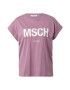 MOSS COPENHAGEN Tricou 'Alva' lila / alb - Pled.ro