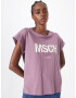 MOSS COPENHAGEN Tricou 'Alva' lila / alb - Pled.ro